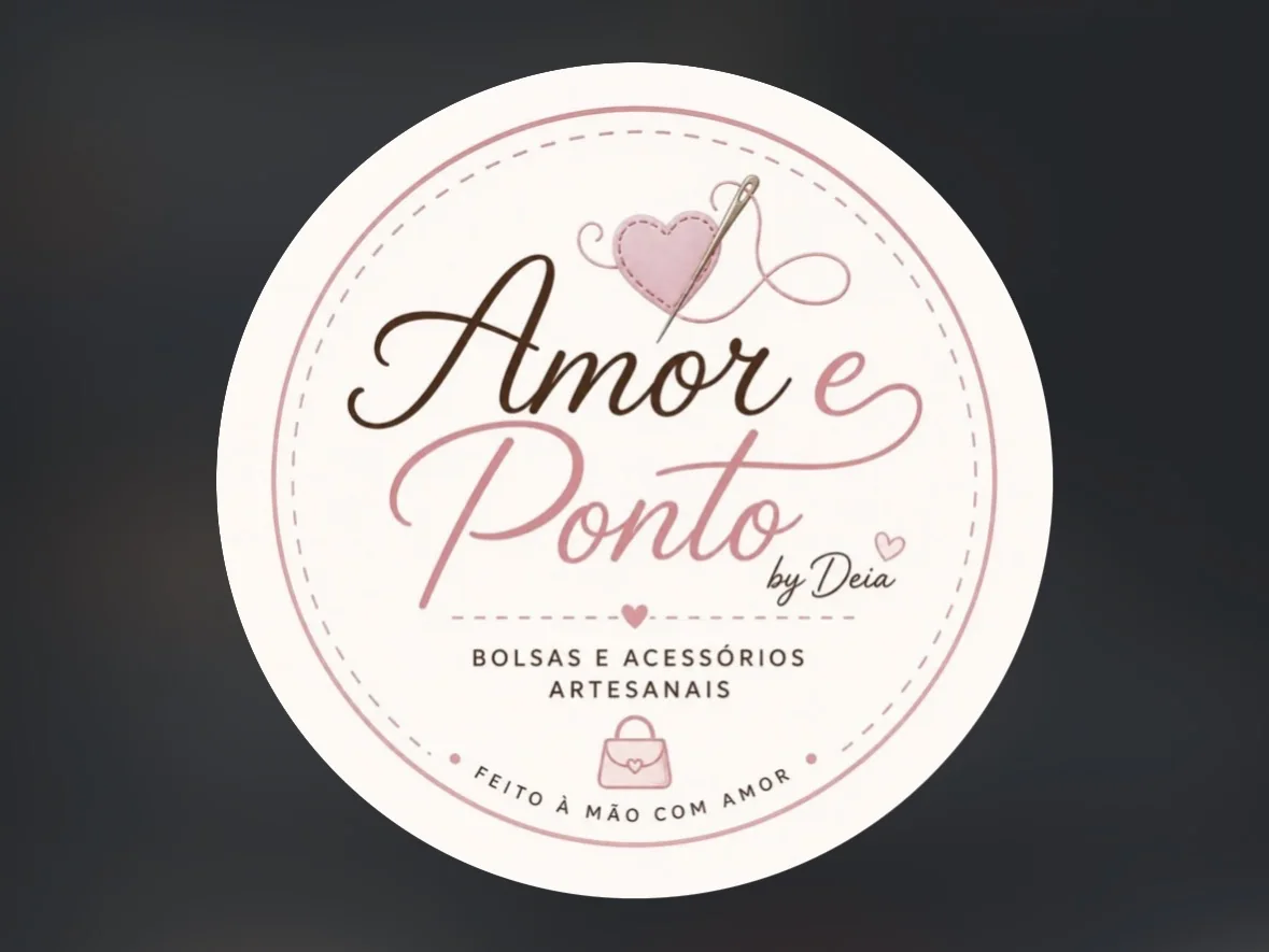 Logo Amor e Ponto by Deia